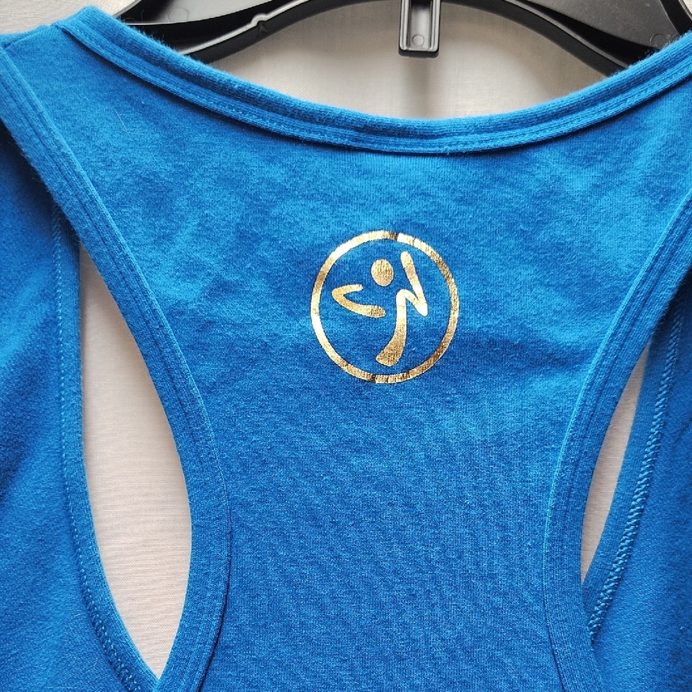 Zumba Fitness Blue Game Tank Top - Picture 4 of 5